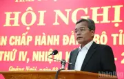 Quảng Ngãi: Nhiều dự án chậm tiến độ, giải ngân đầu tư công thấp