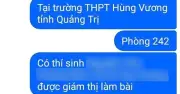 Quảng Trị rà soát thêm điểm thi tốt nghiệp THPT có nghi vấn tiêu cực