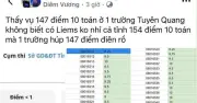 Rộ tin 147 điểm 10 toán tại trường chuyên Tuyên Quang: Sở GD-ĐT xác minh