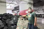 Rác ứ đọng, hôi thối nồng nặc tại chung cư cao cấp Imperia Garden Hà Nội