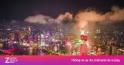 Saigon Marina IFC thắp sáng trời đêm kỷ niệm 50 năm thành phố mang tên Bác