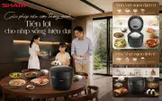 Sharp Maidaki: Nồi cơm điện công nghệ áp suất tuần hoàn chuẩn Nhật cho gia đình Việt