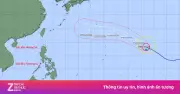 Siêu bão Dolphin vượt cấp 17, mạnh tương đương Sinlaku
