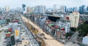 Siêu tuyến đường 7.200 tỷ dài 2,2 km ở Hà Nội sắp thông xe