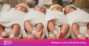 Sản phụ Australia sinh 4 bé gái cùng trứng tự nhiên hiếm gặp