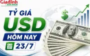 Tỷ giá USD hôm nay 23/7: Ngân hàng giảm nhẹ, chợ đen đứng yên