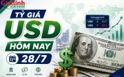 Tỷ giá USD hôm nay 28/7: Đô la Mỹ tăng mạnh tại ngân hàng, chợ đen giảm nhẹ