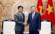Tô Lâm tiếp Chánh án Tối cao Lào, thúc đẩy hợp tác tư pháp
