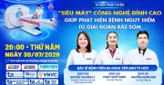 Tư vấn trực tuyến 'Siêu máy' phát hiện bệnh nguy hiểm từ sớm