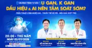 Tư vấn trực tuyến về u gan và ung thư gan ngày 2/7/2026