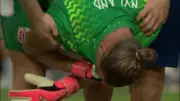 Thủ môn Na Uy khóc nức nở sau khi bị tuyển Anh loại ở tứ kết World Cup 2026