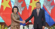 Thủ tướng Lê Minh Hưng hội kiến Chủ tịch Quốc hội Campuchia Khuon Sudary