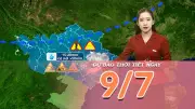 Thời tiết hôm nay: Bắc Bộ mưa dông, Trung Bộ nắng nóng trở lại