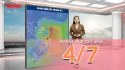 Thời tiết hôm nay: Bắc Bộ mưa lớn, Trung Bộ giảm nắng nóng