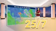 Thời tiết hôm nay: Mưa lớn Bắc Bộ, bão Noul mạnh lên trên Biển Đông