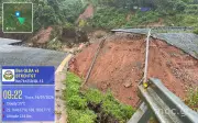 Thông tuyến QL12 sau 4 ngày khắc phục sạt lở do lũ ống tại Lai Châu