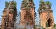Tháp Chăm Dương Long cao nhất Đông Nam Á được trùng tu hơn 90 tỉ đồng