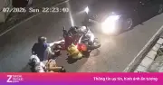 Tài xế ôtô tông xe máy chở 4 người rồi bỏ chạy ở Hải Phòng