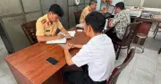 Tài xế xe khách đi ngược phần đường bị phạt 5 triệu đồng tại TP.HCM