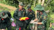 Tìm thấy hài cốt liệt sĩ Y Chông Triêk sau 50 năm bên dòng Krông Nô