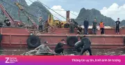 Tìm thấy thi thể thuyền viên cuối cùng vụ lật tàu hàng ở Quảng Ninh