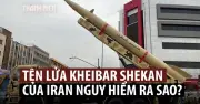 Tên lửa Kheibar Shekan Iran nguy hiểm nhờ cơ động và giá rẻ