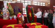 Tổng Bí thư Tô Lâm thăm lực lượng quy tập hài cốt liệt sĩ