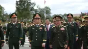 Tướng Phan Văn Giang dẫn đầu đoàn Việt Nam dự giao lưu quốc phòng biên giới Lào
