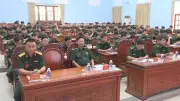 Tập huấn nâng cao kỹ năng xử lý tác nhân hóa sinh phóng xạ cho Bộ đội Biên phòng