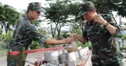 TP.HCM thử nghiệm pháo nước trên sông Sài Gòn trong màn bắn pháo hoa tối 2.7