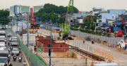 TP.HCM thi công ga ngầm đầu tiên tuyến metro số 2 trên đường Cộng Hòa