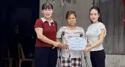 Trao hơn 64 triệu đồng tiếp sức người mẹ suy thận nuôi con nhỏ ở Ninh Bình