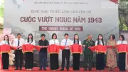 Triển lãm 'Cuộc vượt ngục năm 1943' khai mạc tại Sơn La thu hút đông đảo người xem
