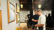 Triển lãm 'Quốc Tử Giám trong nghệ thuật' khai mạc tại Văn Miếu