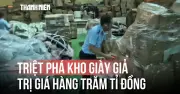 Triệt phá kho giày giả Nike, Air Jordan hơn 100 tỉ đồng tại TP.HCM
