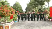 Trung đoàn Bộ binh 1 chuẩn bị hội thi doanh trại chính quy, xanh, sạch, đẹp