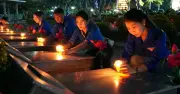 Tuổi trẻ Vĩnh Long thắp nến tri ân liệt sĩ nhân 79 năm Ngày Thương binh - Liệt sĩ