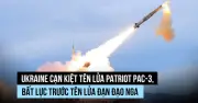 Ukraine cạn tên lửa Patriot, bất lực trước tên lửa đạn đạo Nga