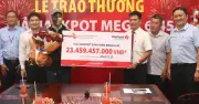 Uống cà phê phát hiện trúng Vietlott hơn 23,4 tỷ đồng