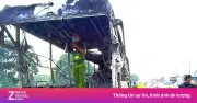 Vụ cháy xe khách ở Đồng Nai: Nạn nhân nói không tìm thấy búa phá kính