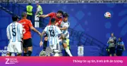Video AI cặp mờ tỷ số 1-0 trước Argentina