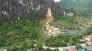Video chủ động ứng phó sạt lở núi đá khu vực núi Cao Sơn