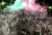 Video choáng ngợp biển người mừng chiến thắng của Mexico ở World Cup