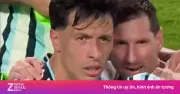 Video Messi giúp Martinez tìm người thân giữa rừng cổ động viên