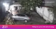 Video tiếng sét xé trời khiến người dân giật mình lao ra ngoài