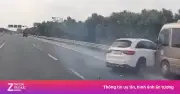 Video tình huống chuyển làn trên cao tốc gây tai nạn liên hoàn