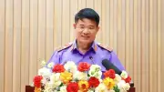 Viện trưởng VKSND tối cao Nguyễn Huy Tiến phát biểu tại Hội nghị quán triệt Chỉ thị 06-CT/TW