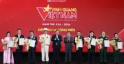 Vinh quang Việt Nam vinh danh 13 tập thể, cá nhân kiến tạo cống hiến