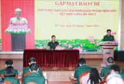 Việt Nam-Lào thắt chặt đoàn kết qua hợp tác quốc phòng