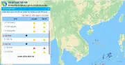 Vùng áp thấp mạnh thành bão, Bắc Bộ mưa lớn 250mm
